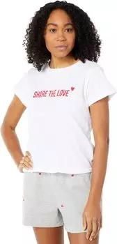 Футболка LAmade Share The Love Graphic Winston Vintage Tee with Give Back, белый