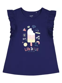 Футболка lamino, темно синий