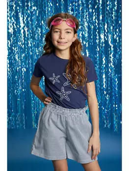 Футболка lamino, темно синий