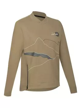 Футболка LAMUNT из хлопковой смеси, коричневый