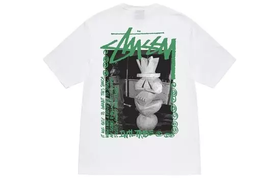 Футболка Лэндин Stussy, темно-синий