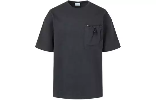 Футболка Landroamer унисекс черная Columbia, черный