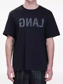 Футболка Lang Helmut Lang, черный