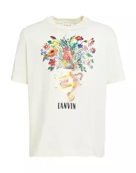 Футболка Lanvin, слоновая кость