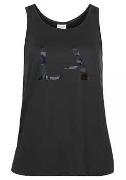 Футболка LASCANA ACTIVE Funktions, черный