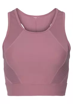 Футболка LASCANA ACTIVE Funktions, цвет dunkelrosa