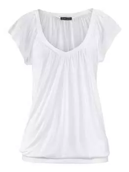 Футболка LASCANA, белый