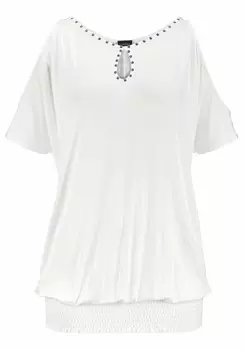 Футболка Lascana, белый