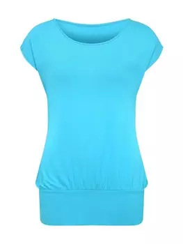 Футболка LASCANA, бирюзовый