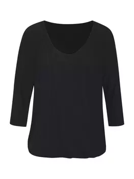 Футболка LASCANA, черный