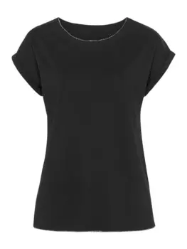Футболка LASCANA, черный