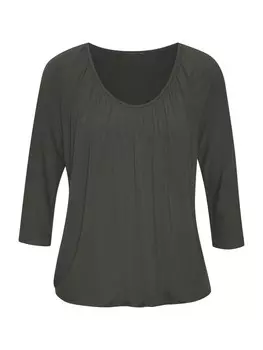 Футболка LASCANA, цвет graugrn