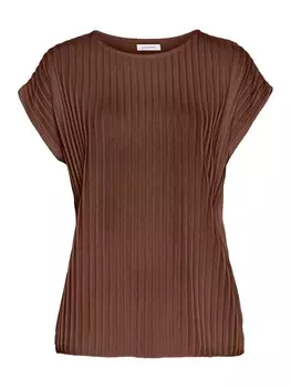 Футболка LASCANA, цвет rostbraun