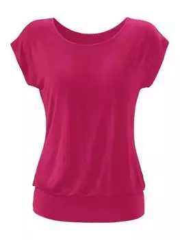 Футболка LASCANA, красный