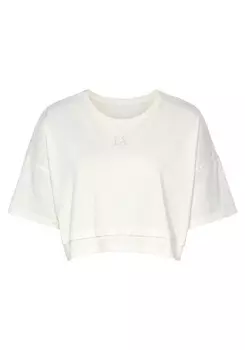 Футболка LASCANA Kurzarm, песочный