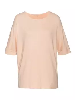 Футболка LASCANA Kurzarmshirt, цвет peach