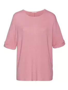 Футболка LASCANA Kurzarmshirt, розовый