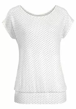 Футболка LASCANA LASCANA, кремовый