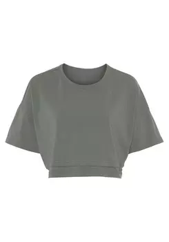 Футболка Lascana, серый