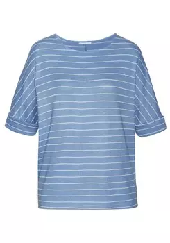 Футболка LASCANA Shirt, синий