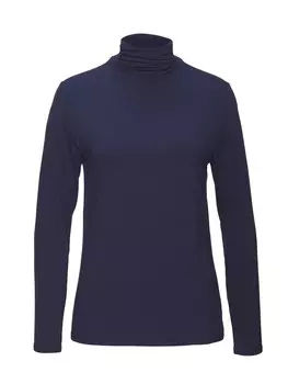 Футболка LASCANA Stehkragenshirt, темно-синий