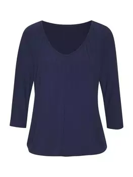 Футболка LASCANA, темно-синий