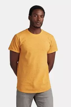 Футболка Lash свободного кроя с логотипом G-Star Raw, желтый