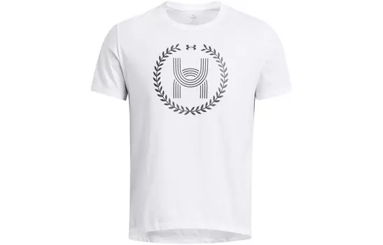 Футболка Launch мужская белая Under Armour, белый