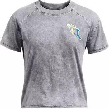 Футболка Launch женская черная Under Armour