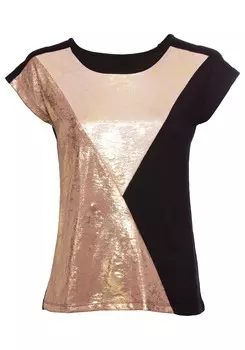 Футболка LAURA SCOTT, золотой