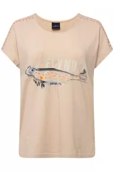 Футболка LAURASN, бежевый