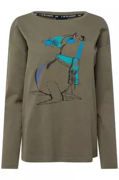 Футболка LAURASN, цвет naturgrn