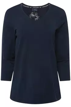 Футболка LAURASN, цвет navy blau