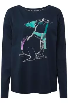 Футболка LAURASN, цвет navy blau