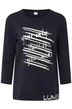 Футболка LAURASN, морской