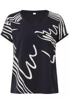 Футболка LAURASN, морской