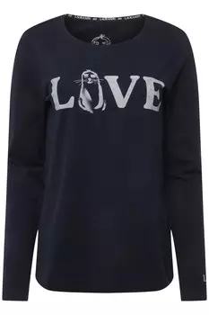 Футболка LAURASN, морской