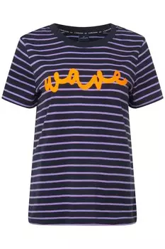 Футболка LAURASN, морской