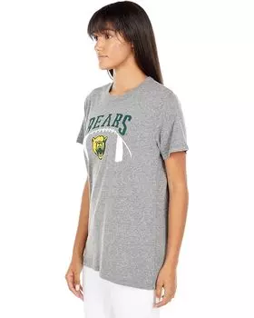 Футболка Lauren James Baylor Bears 1/2 Time Short Sleeve Tee, цвет Heather Grey