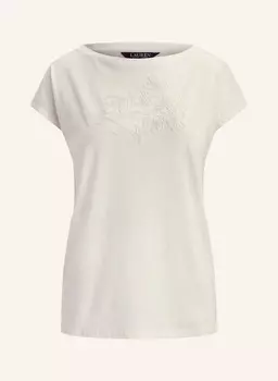 Футболка Lauren Ralph Lauren, экрю