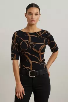 Футболка Lauren Ralph Lauren, черный