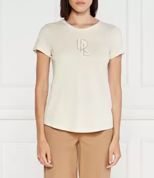 Футболка LAUREN RALPH LAUREN HAILLY Regular Fit, экрю
