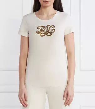 Футболка LAUREN RALPH LAUREN HAILLY Regular Fit, экрю