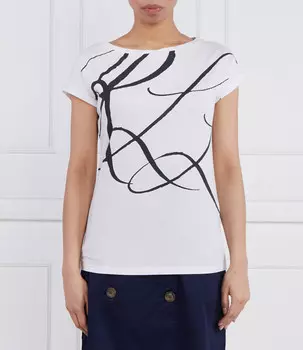 Футболка LAUREN RALPH LAUREN Regular Fit, белый