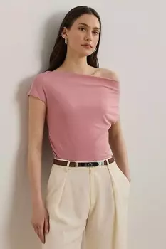 Футболка Lauren Ralph Lauren, розовый