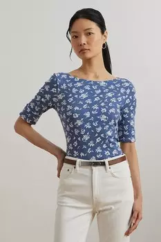 Футболка Lauren Ralph Lauren, синий