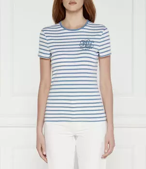 Футболка LAUREN RALPH LAUREN Slim Fit stretch, белый