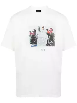 Футболка Lax Throwback., белый