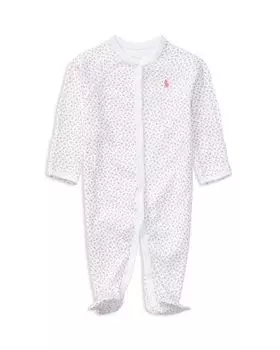 Футболка Layette с принтом для девочек – для малышей Ralph Lauren, цвет Multi
