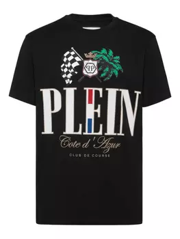 Футболка «Лазурный берег» Philipp Plein, черный